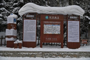 Harbin, Çin 6 Ocak 2026: Harbin 'in Kar Köyü