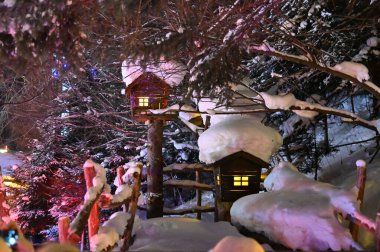 Harbin, Çin 6 Ocak 2026: Harbin 'in Kar Köyü