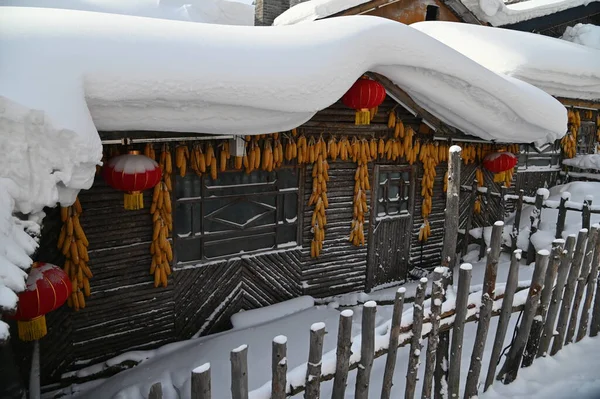 Harbin, Çin 6 Ocak 2026: Harbin 'in Kar Köyü