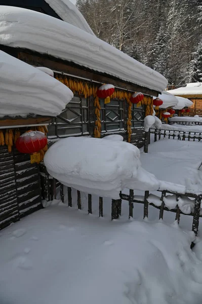 Harbin, Çin 6 Ocak 2026: Harbin 'in Kar Köyü