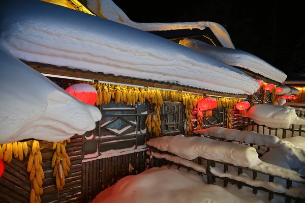 Harbin, Çin 6 Ocak 2026: Harbin 'in Kar Köyü