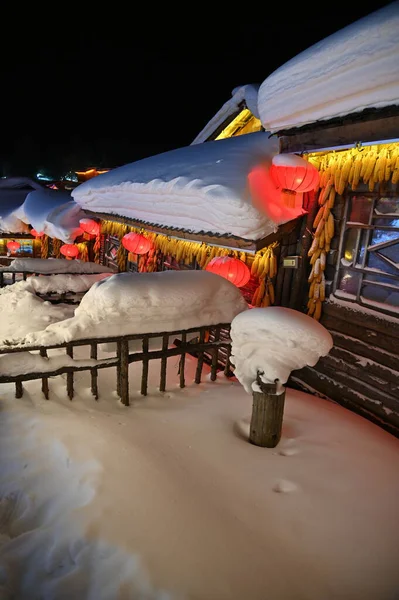 Harbin, Çin 6 Ocak 2026: Harbin 'in Kar Köyü