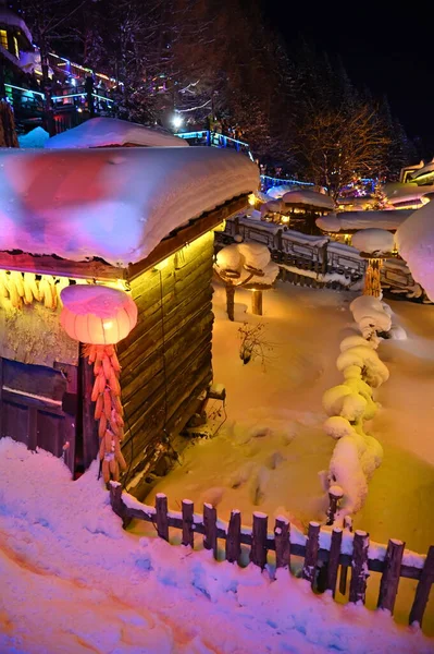 Harbin, Çin 6 Ocak 2026: Harbin 'in Kar Köyü