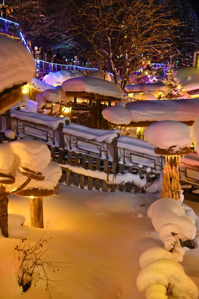 Harbin, Çin 6 Ocak 2026: Harbin 'in Kar Köyü