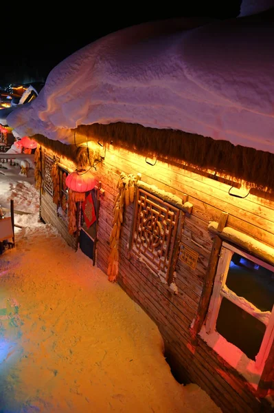 Harbin, Çin 6 Ocak 2026: Harbin 'in Kar Köyü