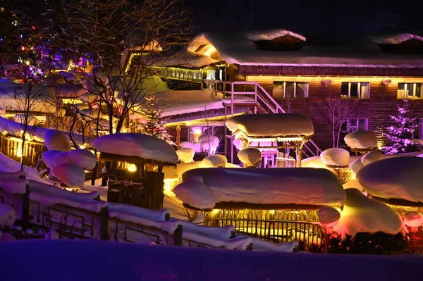 Harbin, Çin 6 Ocak 2026: Harbin 'in Kar Köyü