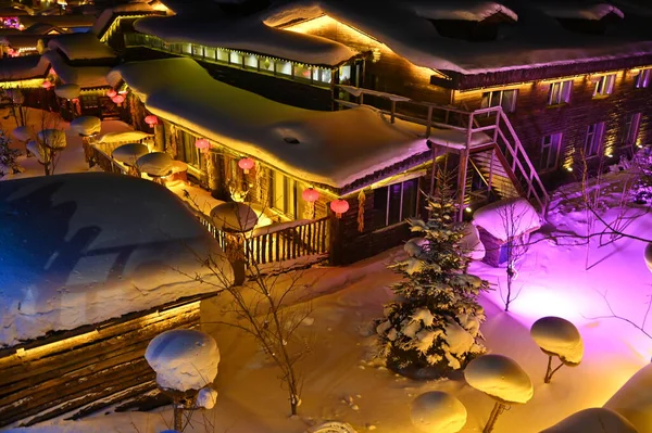 Harbin, Çin 6 Ocak 2026: Harbin 'in Kar Köyü