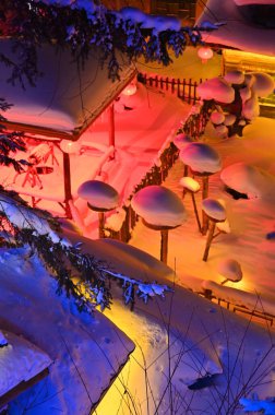 Harbin, Çin 6 Ocak 2026: Harbin 'in Kar Köyü