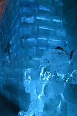 Harbin, Çin 30 Aralık 2025: Uluslararası Harbin Buz ve Kar Festivali