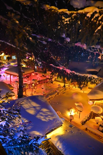 Harbin, Çin 6 Ocak 2026: Harbin 'in Kar Köyü