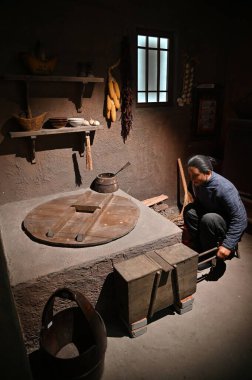 Harbin, Çin 29 Aralık 2025: Harbin sokakları kış boyunca