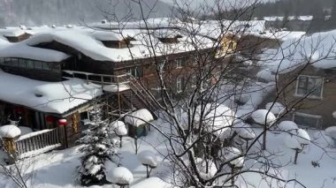 Harbin, Çin 6 Ocak 2026: Harbin 'in Kar Köyü