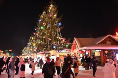 Harbin, Çin 6 Ocak 2026: Harbin 'in Kar Köyü