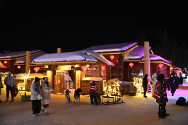 Harbin, Çin 6 Ocak 2026: Harbin 'in Kar Köyü