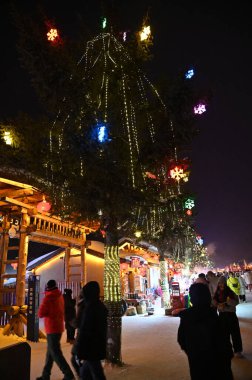 Harbin, Çin 6 Ocak 2026: Harbin 'in Kar Köyü