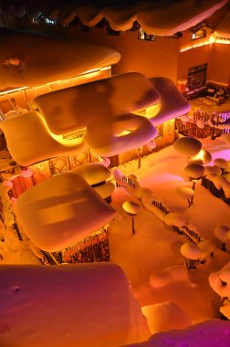 Harbin, Çin 6 Ocak 2026: Harbin 'in Kar Köyü