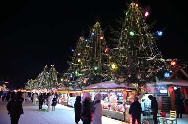 Harbin, Çin 6 Ocak 2026: Harbin 'in Kar Köyü