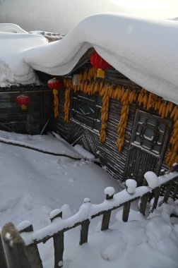 Harbin, Çin 6 Ocak 2026: Harbin 'in Kar Köyü