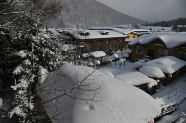 Harbin, Çin 6 Ocak 2026: Harbin 'in Kar Köyü