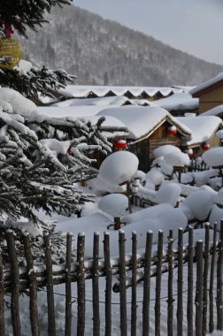 Harbin, Çin 6 Ocak 2026: Harbin 'in Kar Köyü