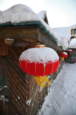 Harbin, Çin 6 Ocak 2026: Harbin 'in Kar Köyü