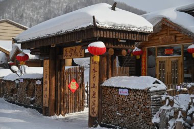 Harbin, Çin 6 Ocak 2026: Harbin 'in Kar Köyü