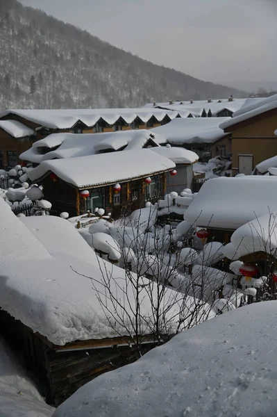 Harbin, Çin 6 Ocak 2026: Harbin 'in Kar Köyü