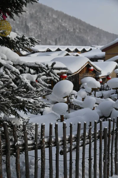 Harbin, Çin 6 Ocak 2026: Harbin 'in Kar Köyü