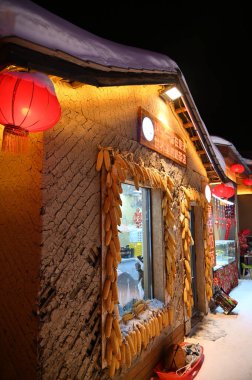 Harbin, Çin 6 Ocak 2026: Harbin 'in Kar Köyü