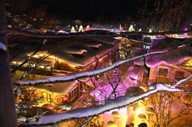 Harbin, Çin 6 Ocak 2026: Harbin 'in Kar Köyü