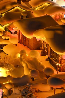 Harbin, Çin 6 Ocak 2026: Harbin 'in Kar Köyü