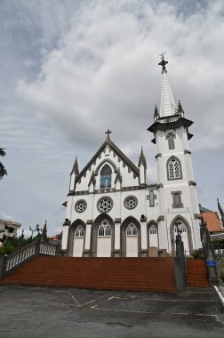 Seremban, Malezya 20 Şubat 2026: Seremban 'ın Tarihi Binaları ve Turist Çekimleri