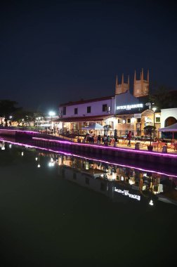 Malacca, Malezya 20 Şubat 2026: Malacca 'nın Tarihi Tarihi Eserleri ve Turist Çekimleri