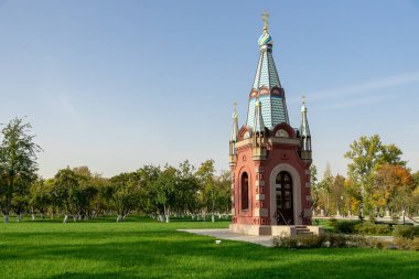 Havariler Şapeli Peter ve Paul Kronstadt Deniz Kuvvetleri 'nde. Rusya, Kronstadt, 1.10.2020