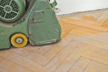 Eski ahşap parke yenileme