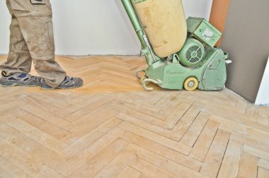 Eski ahşap parke yenileme