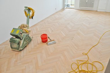 Eski ahşap parke yenileme