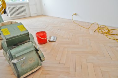 Eski ahşap parke yenileme