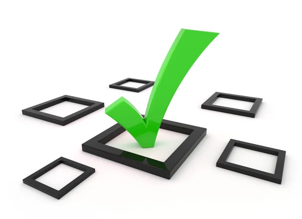 3D kene sembol yeşil