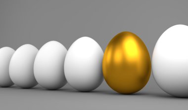 Altın Paskalya yortusu yumurta öne çıkmaktadır