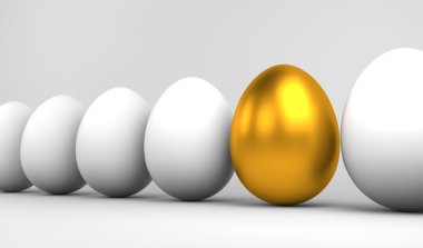 Altın Paskalya yortusu yumurta öne çıkmaktadır