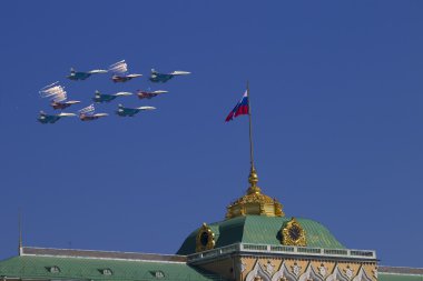 Rusya, Moskova, 7 Mayıs 2016 - uçuş 