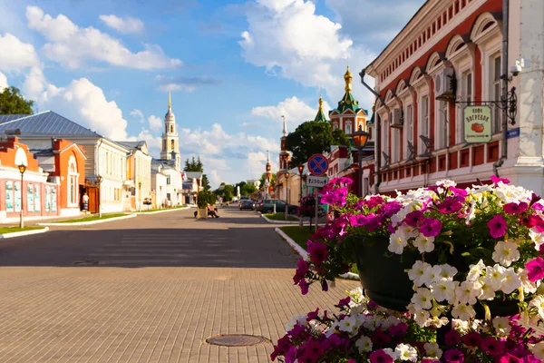 Rússia Kolomna Julho 2020 Kolomna Kremlin Igrejas Ruas — Fotografia de Stock