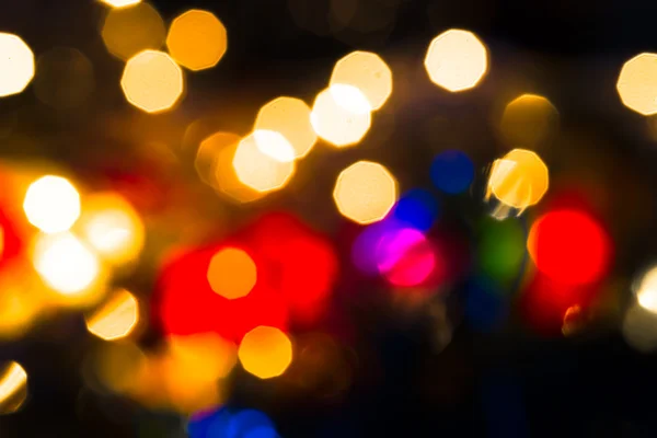 Bulanık renkli ışıklar — Stok fotoğraf