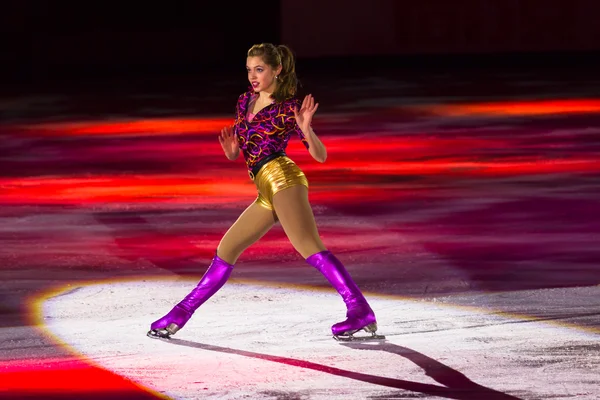 Rosja, Moskwa, Luzhniki Grand Prix Rosji w Łyżwiarstwie Figurowym Roste — Zdjęcie stockowe