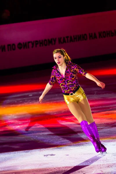 Rusya, Moskova, Luzhniki Grand Prix Rusya Artistik Patinaj Roste — Stok fotoğraf