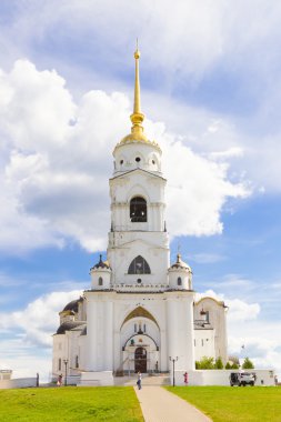 Rusya, Vladimir, varsayım, Katedral 12 yüzyılda öncesi Moğol Rusya'nın beyaz taş mimarisinin seçkin bir anıt inşa edilmiş. Piskoposluk Büyükşehir Vladimir Ortodoks Kilisesi; ve Ulusal Müzesi