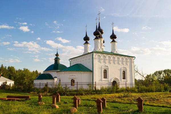 Rusland, Vladimir regio, 22 juli 2014 - Log-Jerusalemse Kerk, t — Stockfoto