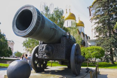 Russia, Moscow, May 2, 2011 - The Kremlin, Tsar Cannon.