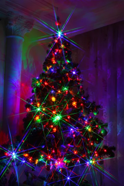 Χριστουγεννιάτικα στολίδια για το χριστουγεννιάτικο δέντρο, τα Χριστούγεννα και νέο Υ — Φωτογραφία Αρχείου